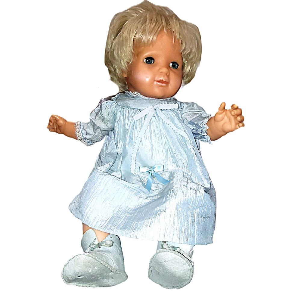 24" Vintage European? Blonde Baby Doll Marked LL 70/20 Possibly German?